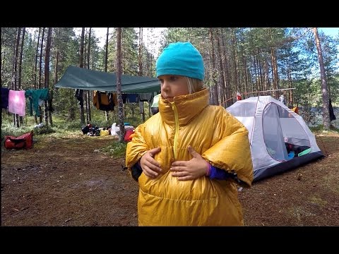 Самодельный детский спальник. Обзор. (Читайте описание).