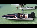Exploring miami in our project checkmate speed boat  miami florida at night 