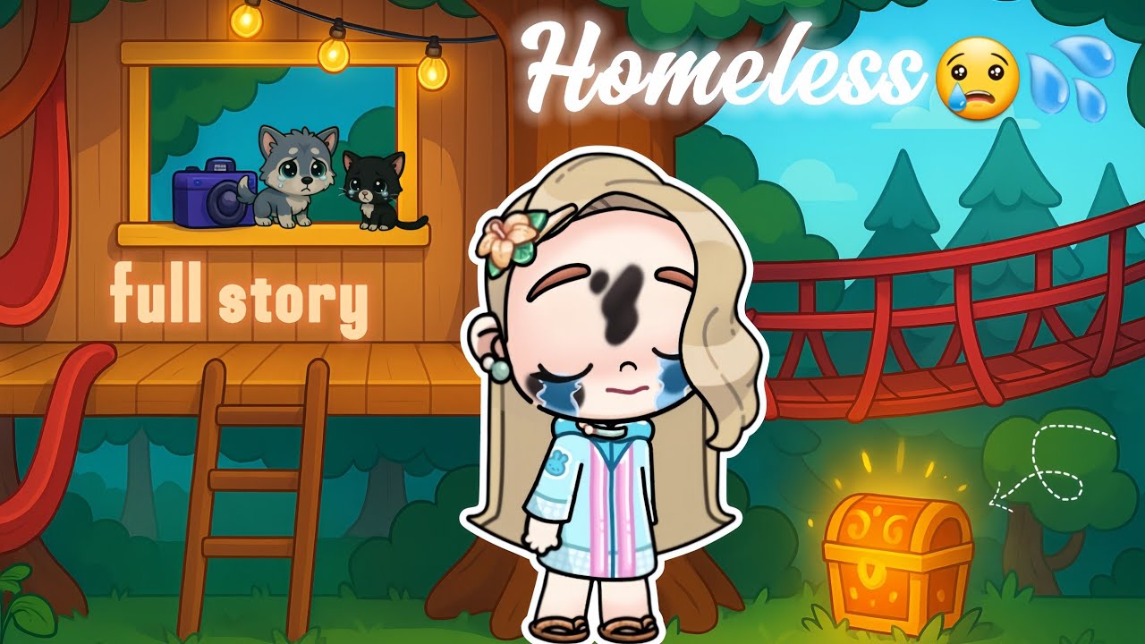 full story AVATAR DRAMA | HOMELESS My animals and I are After betrayal 😢🌳 Tree house tour