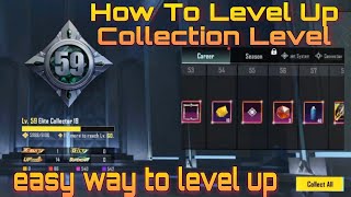 how to level up collection level | aspiring collector | 3.2 update free rewards | iffi gaming yt