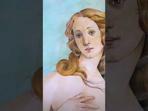 birth of Venus with Polychromos and Luminance