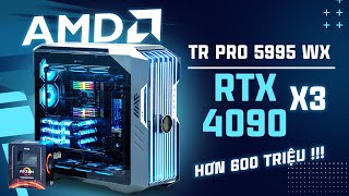 CỰC KHỦNG với PC "HƠN NỬA TỶ" - | AMD Ryzen Threadripper PRO 5995WX