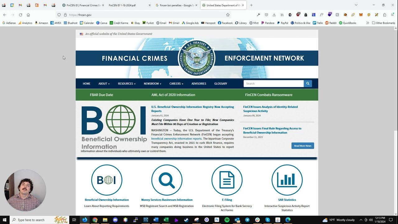 Don't Risk Fines & Jail! New 2024 FinCEN Compliance Information for Montana Businesses