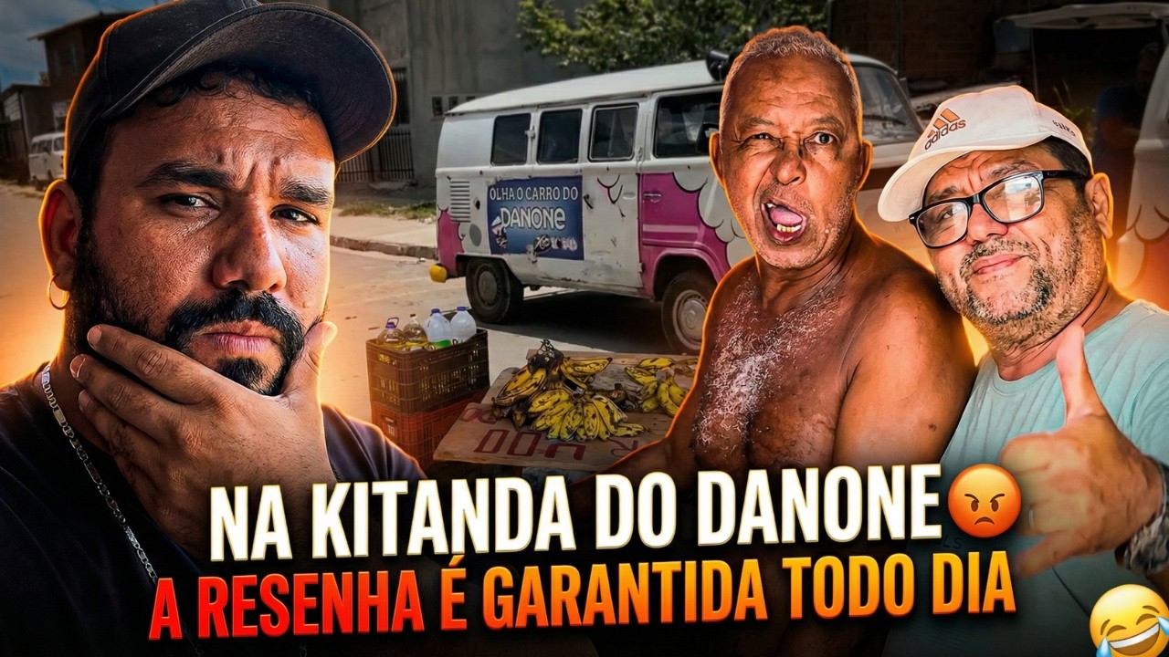 DANONE SE FAZ DE DIFÍCIL PARA TIRAR FOTO COM OS FÃS 🤣 | CARRO DO DANONE