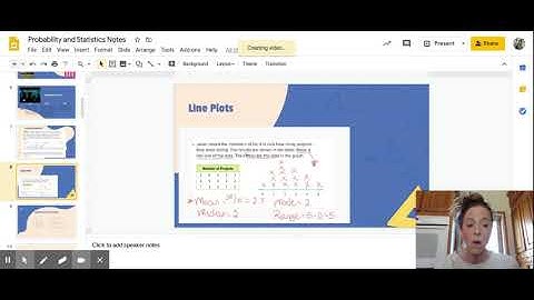 Probability and Statistics Notes - Google Slides