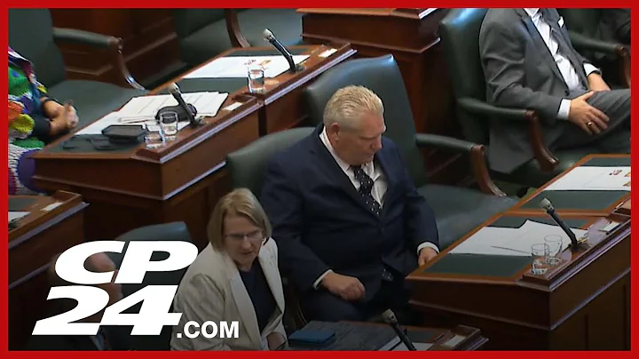 Premier Ford tells protestor to 'go find a job'