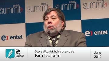 Steve Wozniak habla acerca de Kim Dotcom