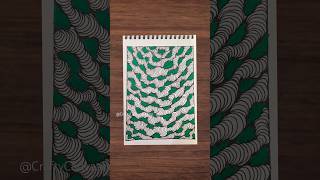 Day 94 Easy Doodle Art Tutorial #doodle #doodleart #easy #drawing #art #zentangle #zen #shorts