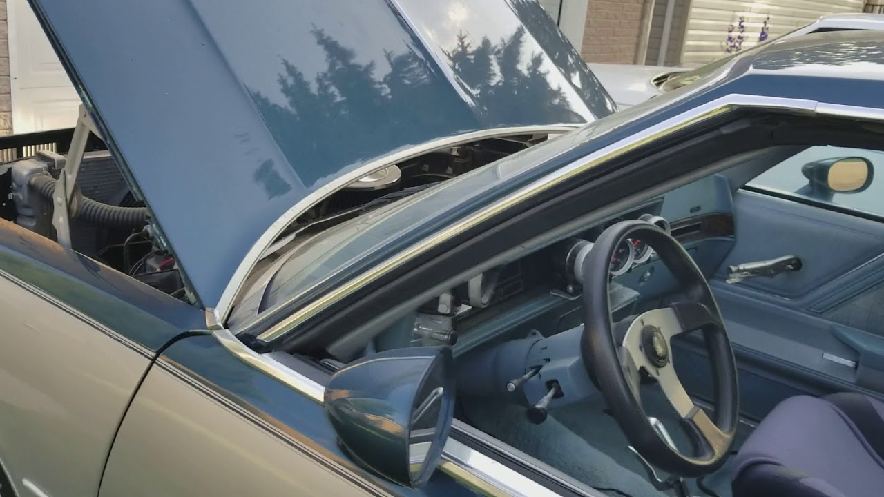 1979 Oldsmobile Cutlass Supreme 350 SBC WarmUp/Idle/Exhaust Walk