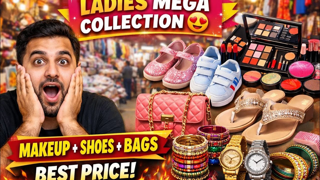 Ladies Shopping Vlog 🛍️ Makeup, Kids Shoes, Slippers, Purses & Bangles | Best Prices!