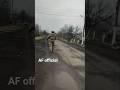 Ukrainian military control in rural area #shorts