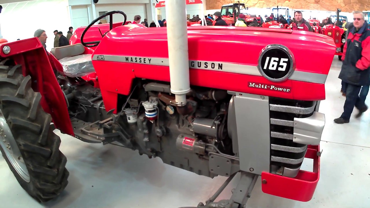 1970 Massey Ferguson 165 3 5 Litre 4 Cyl Diesel Tractor 58hp Youtube