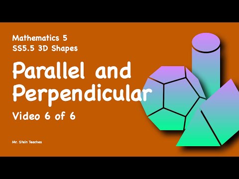 MATH05 SS5.5 Parallel, Perpendicular, AND Intersecting