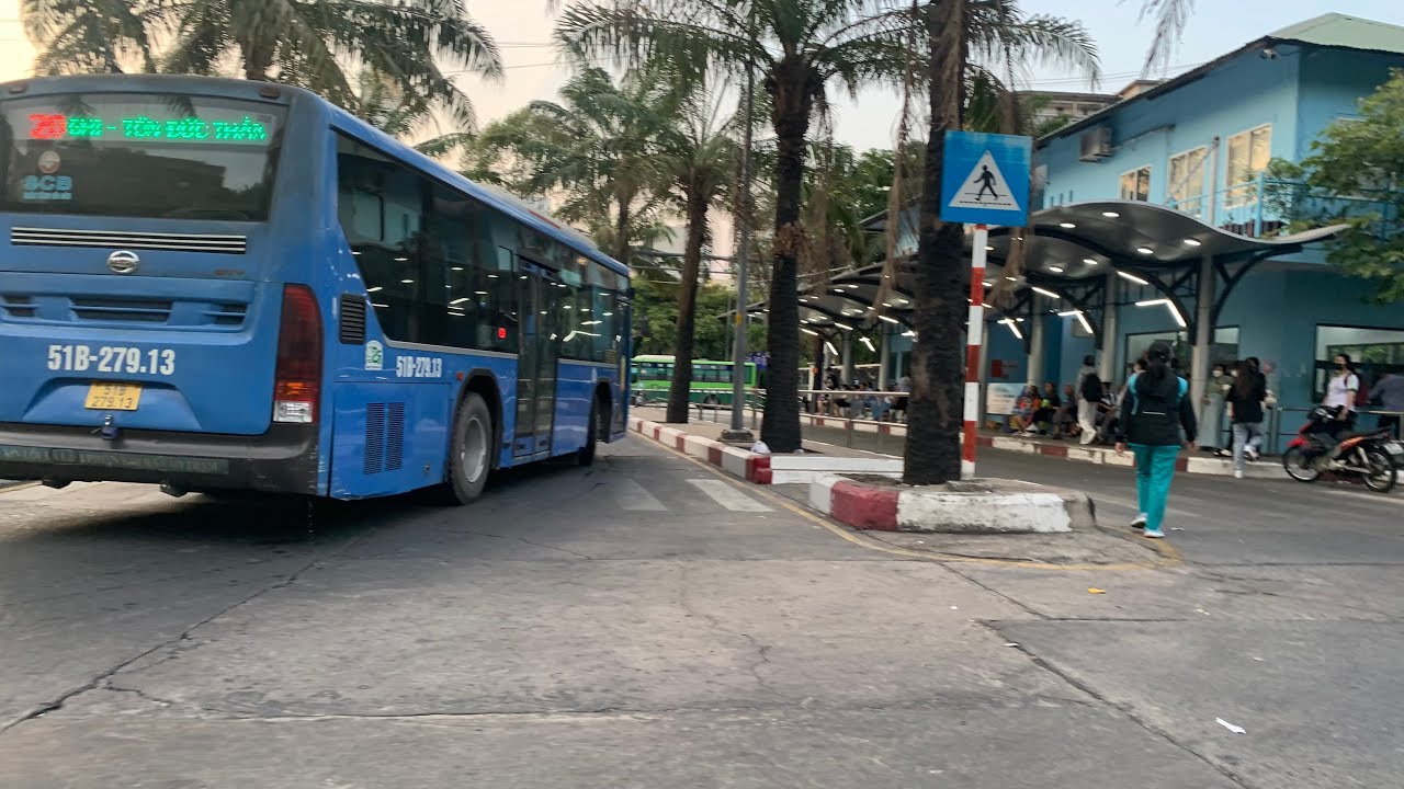 Full hành trình lượt về xe buýt tuyến 20 TP.HCM (từ BXB Bình Khánh về BXB Sài Gòn)