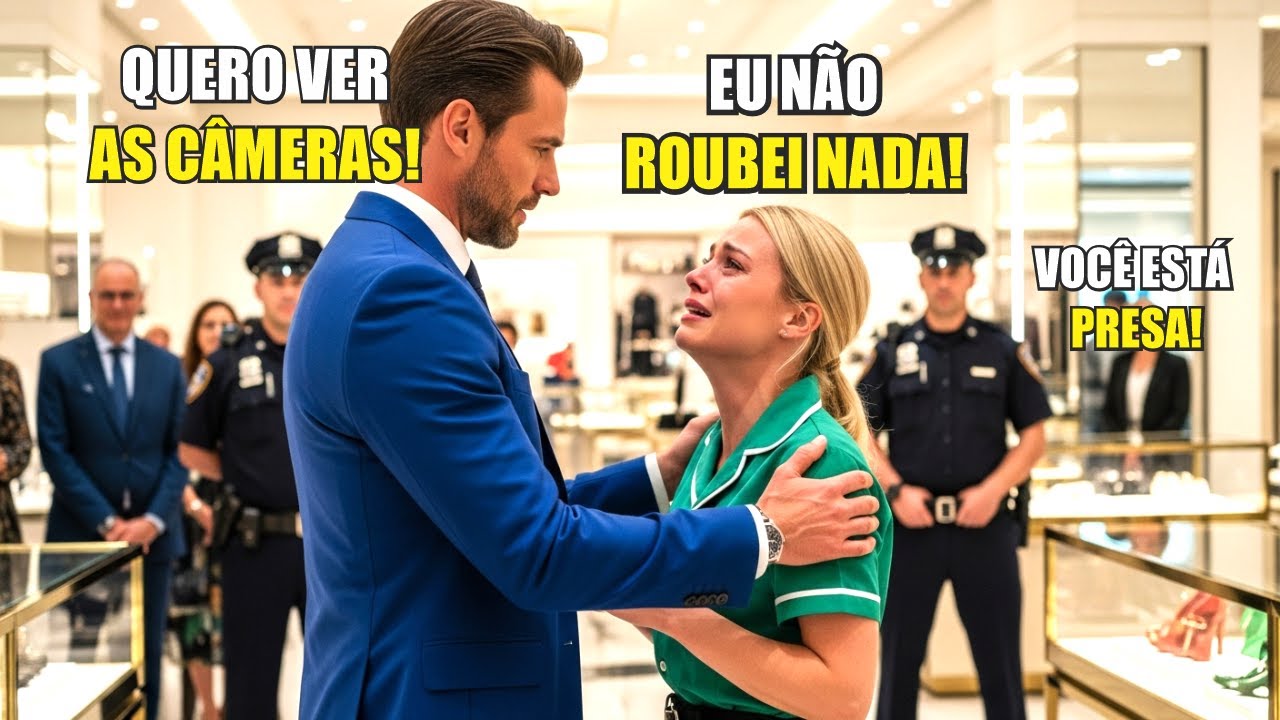 ELA FOI ACUSADA DE ROUBO… MAS O BILIONÁRIO PEDIU PARA VER AS CÂMERAS E ALGO INCRÍVEL ACONTECE