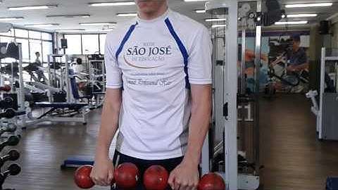 Rosca inversa halteres