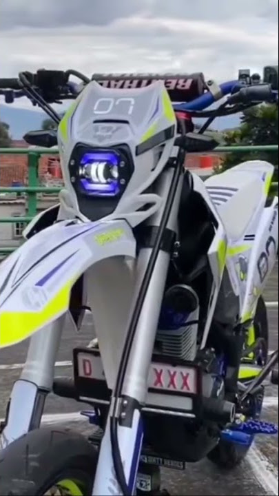 crf 150l rekomendasi decal putih keren 🔥#shorts #supermoto #modifikasi