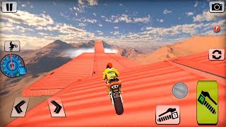 Bike Impossible Tracks Race 3D Motorcycle Stunts - New Bike Unlocked Android Gameplay screenshot 3