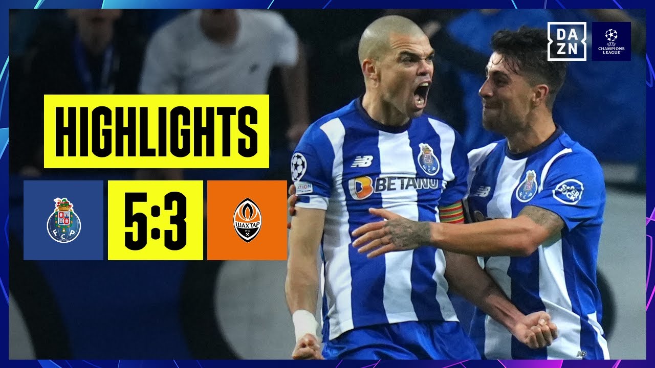 Wildes Scheibenschießen! Pepe macht zweiten Platz fix: Porto - Donezk | UEFA Champions League | DAZN