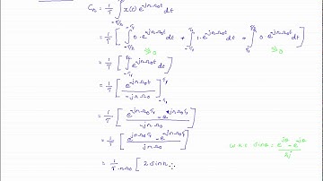 Tutorial  Exponential Fourier Series 1