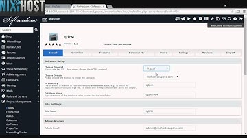 Installing QDpm with Softaculous in cPanel