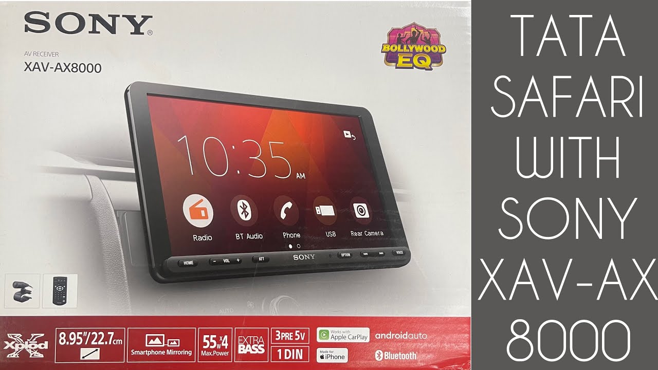 safari with sony xav 8000 YouTube