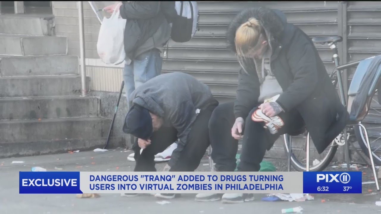 ⁣Philadelphia's zombie drug 'tranq' already in NYC