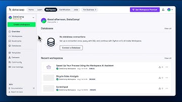 Introducing DataCamp Workspace – Your AI-Powered Data Science Notebook