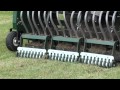 Sports Turf Overseeding - mechanical slit machine