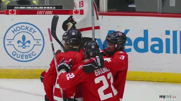 2025 Junior A World Challenge Highlights - Canada West vs Canada East, December 8