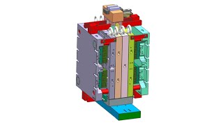 4+4 Stack Mold on FCS machine - 2019 K Show