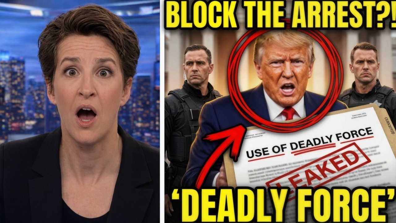 Leaked Manual: Secret Service Prepared to Use “Deadly Force” if Arrest Warrant Is Issued