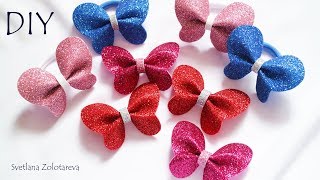 Супер простые бабочки из фоамирана Супер простые бабочки из фоамирана