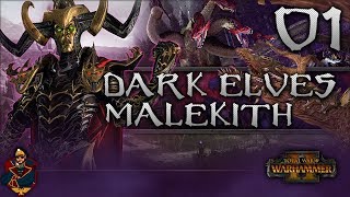 [1] Total War: Warhammer 2 (Dark Elves) Campaign Walkthrough - Malekith the Witch King!