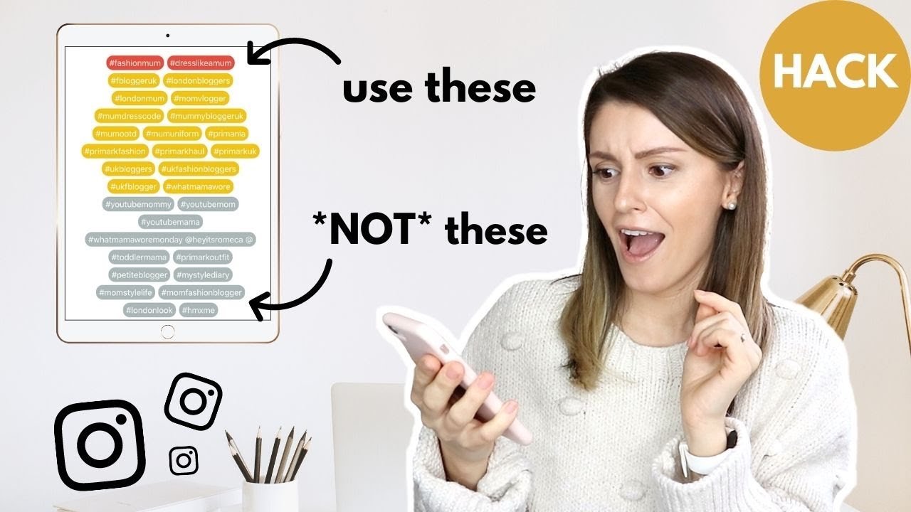 *hack* How To Find Hashtags for Instagram to Help You Grow Faster