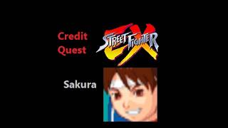 Credit Quest - Street Fighter EX: Sakura