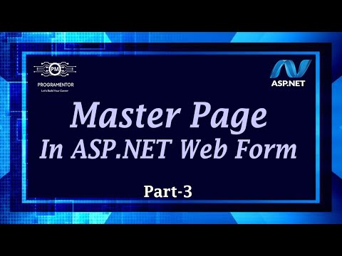 03 | Master Page In ASP.NET Web Forms | Master Page | ASP.NET Web Forms Tutorials (Hindi/Urdu)