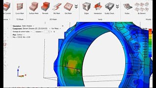 ALTAIR SIMLAB | ThinkSmart | Mô phỏng thanh truyền trên phần mềm Altair Simlab.