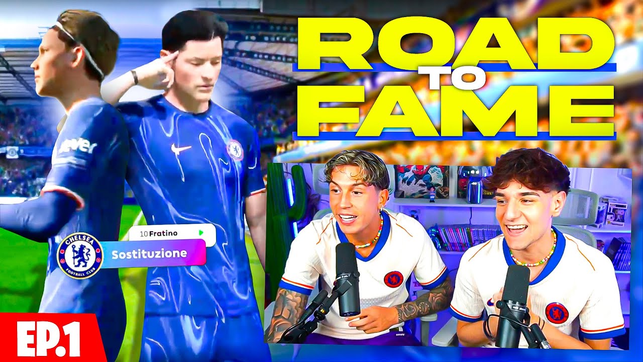 ROAD TO FAME: ESORDIO dei FRATELLI del GOL | con Fubbe & Andrea Fratino | EP. 01