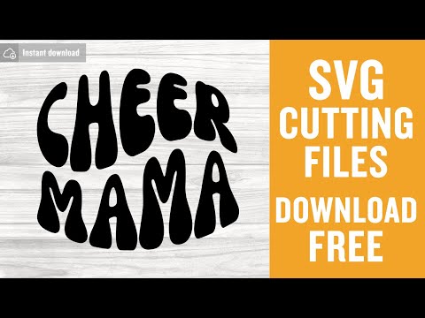 Cheer Mama Svg Free Cut Files for Cricut Free Download