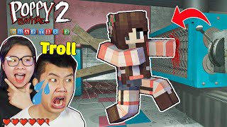 Minecraft Snail Becomes MOMMY LONG LEGS Troll bqThanh In POPPY PLAYTIME CHAPTER 2 Super Scary ? screenshot 5