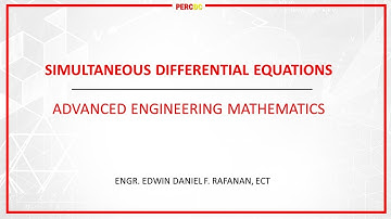 Simultaneous Differential Equations Part 2