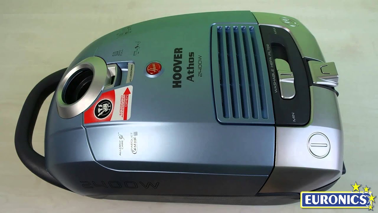 Hoover -- Scopa a traino Athos Allergy Care TAT 2421 - YouTube