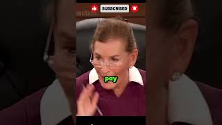 Judge Judy completely lost her patience here 😳 #judgejudy #judy #courtroom