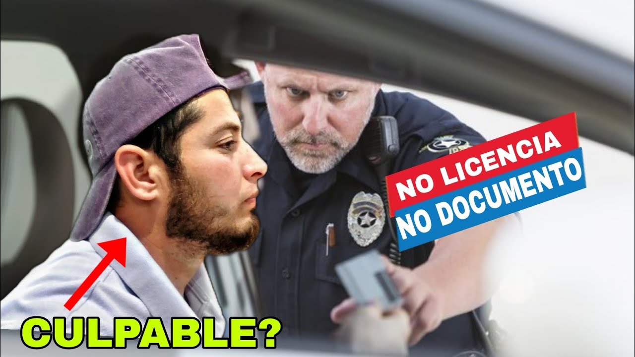 Que HACER y Que No HACER si te PARA un POLICIA Y NO Tienes Licencia Ni ...