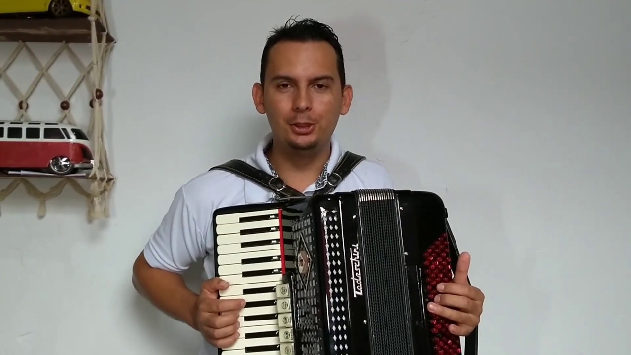 Vídeo aula acordeon Blusa vermelha 