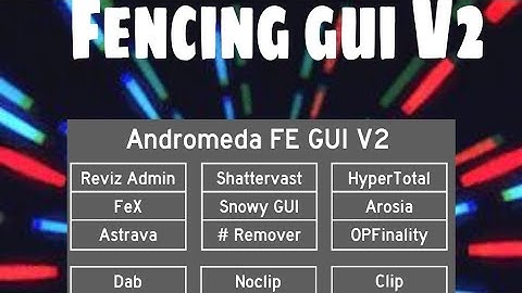 Arceus x roblox Fencing gui v2 script