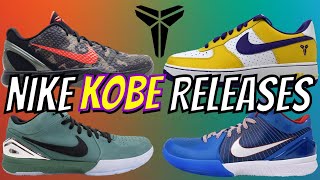 Every Nike Kobe Sneaker Releases 2024