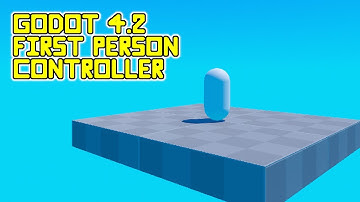 First Person Controller in Godot 4!