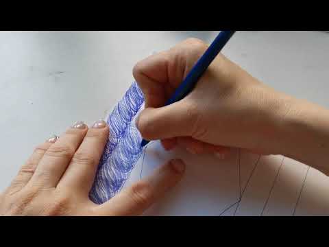 Каллиграфическая разминка для руки пред началом письма
